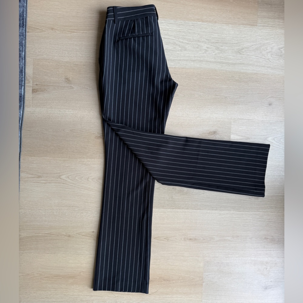 Express Black Pinstripe Pants